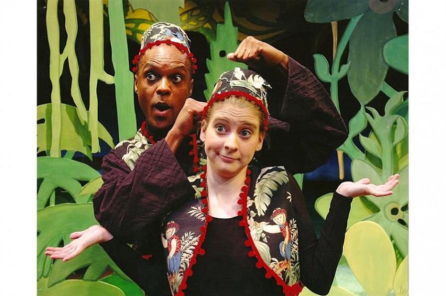 scene from "The Jungle Book"