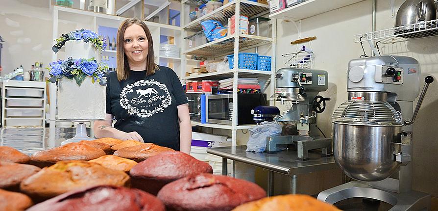 Blue Horse Bakery owner Whitney Ronzello