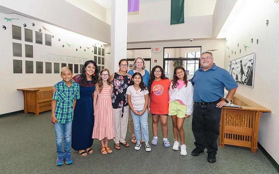 Participants at a Project RAICES event