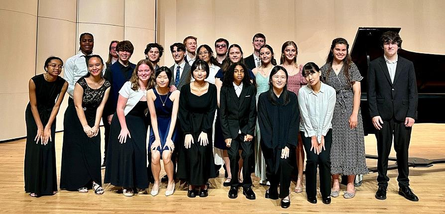 2025 summer piano institute participants
