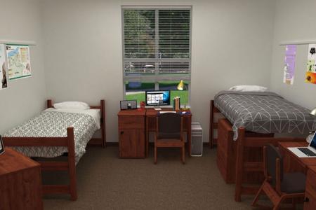 Rendering of Lumberjack Landing room