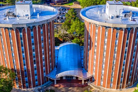 Steen Hall exterior during the day