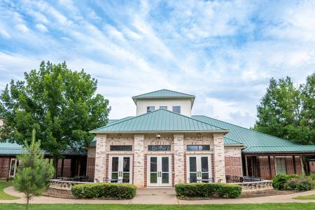Exterior of community center 