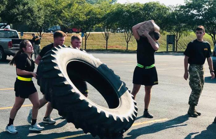 The SFA ROTC Austin Raiders