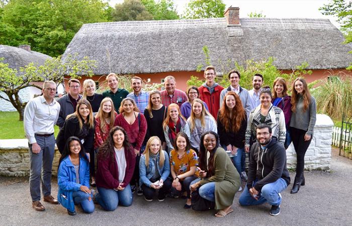 Students study abroad