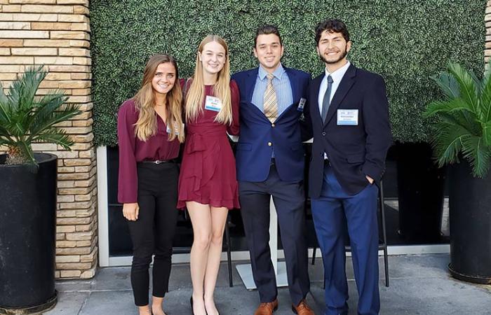 Sports Business students in Las Vegas