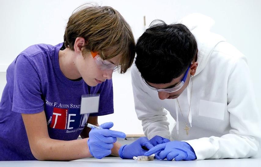 STEM Academy participants