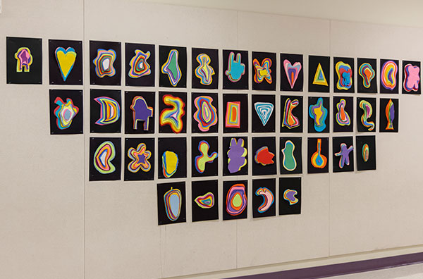 Artwork on the wall