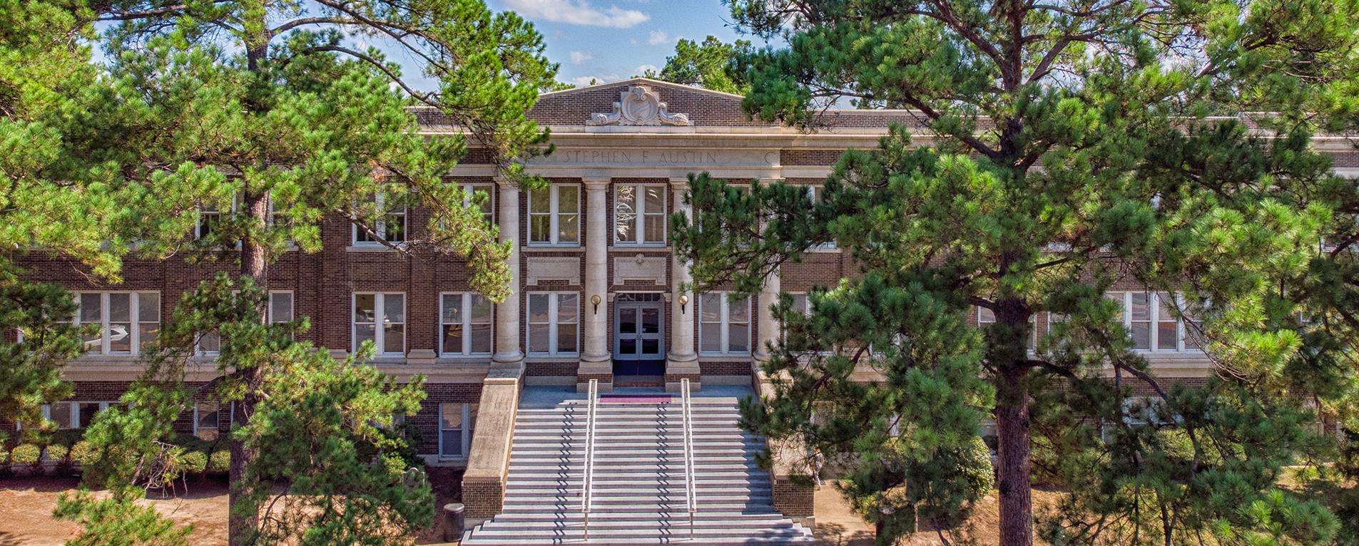 SFA Human Resources is located in the Austin building