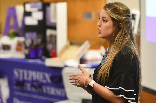 Candace Bell speaking event