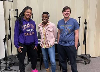 Sound Recording Technology students
