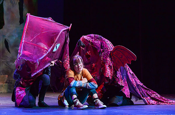 Students performing