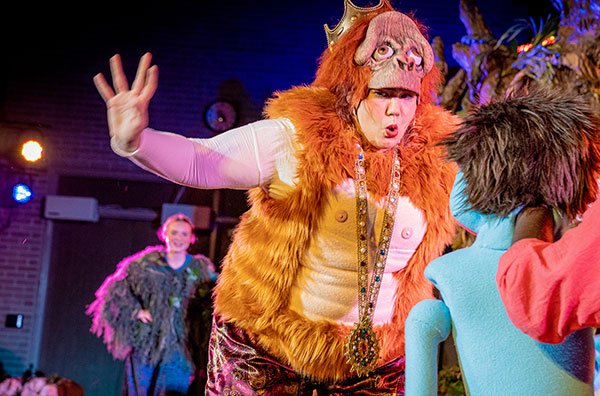 Student performing The Jungle Book