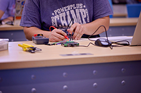 Electrical engineering student