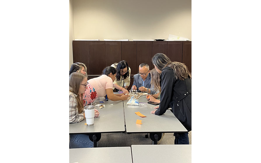 Group activity at the October 2023 LLA