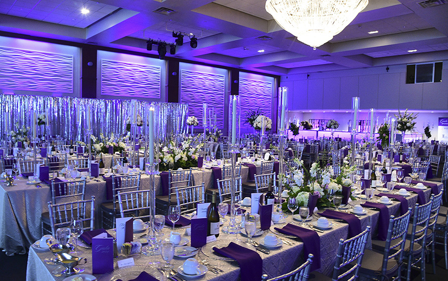 Large table setup at the SFA Gala 2024