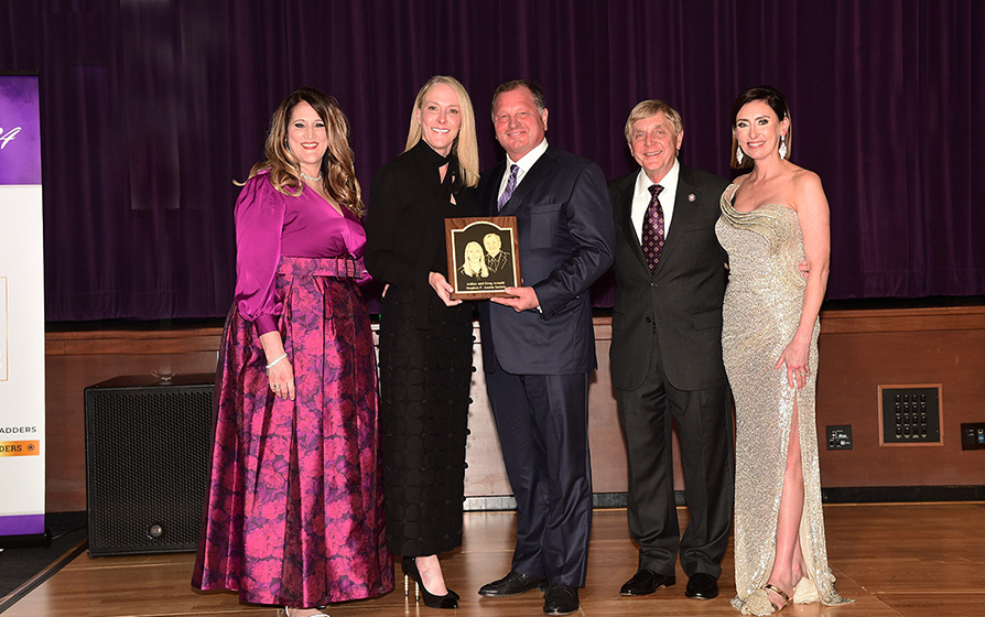 Award being presented at SFA Gala 2024
