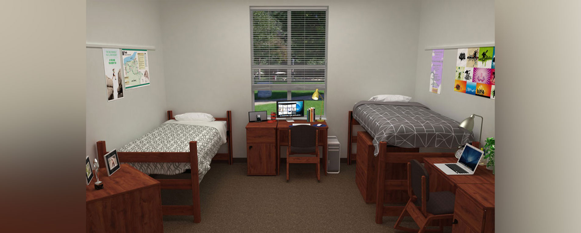 Rendering of Lumberjack Landing room
