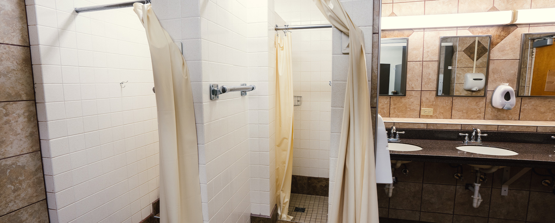 Hall 10 bathroom