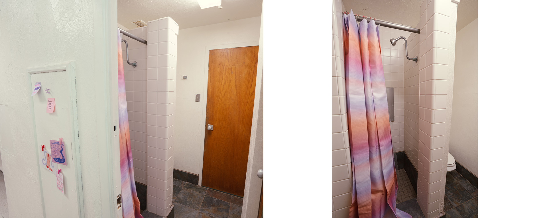 SFA South Hall suite bathroom