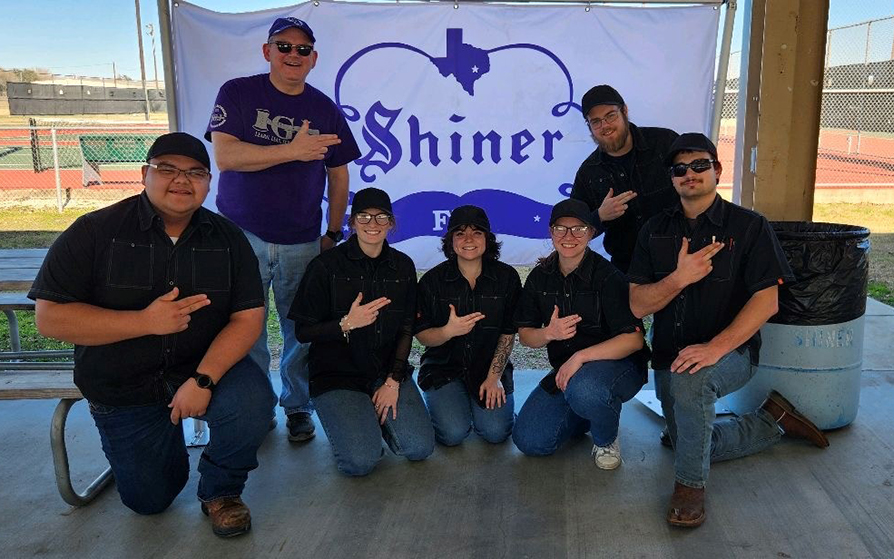 Axes and Embers BBQ Team in Shiner, TX