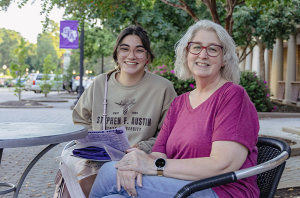Student with parent