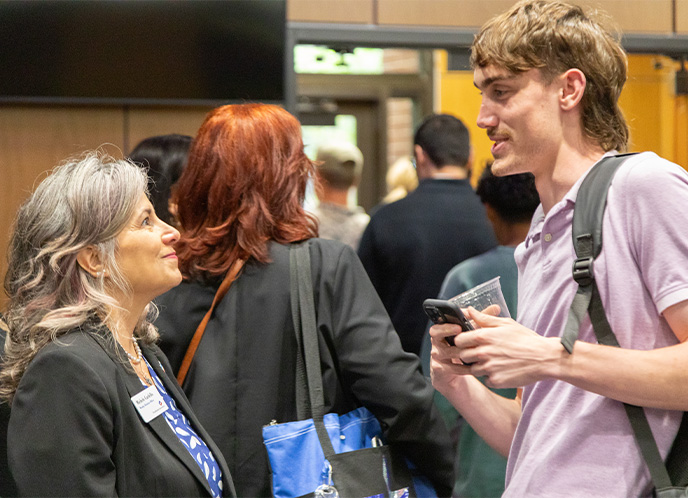 student networking
