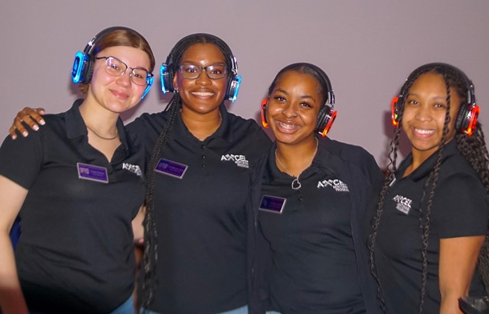 Students participating in the ASPIRE program