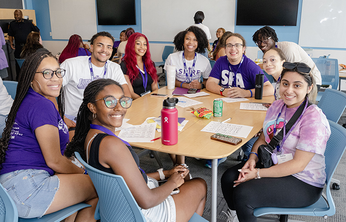 Students participating in the ASPIRE program