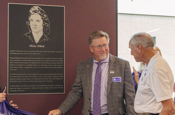Dr. Wurtz and Bill Elliott