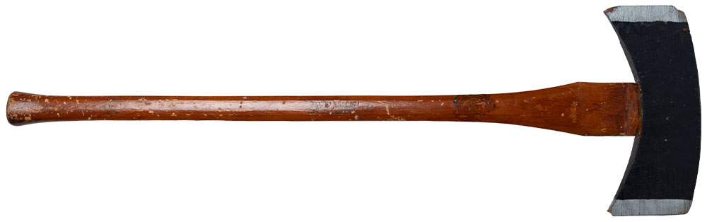 Lumberjack mascot axe
