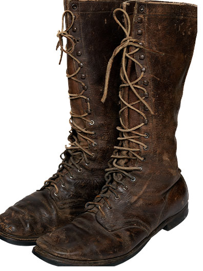 Lumberjack Mascot Boots