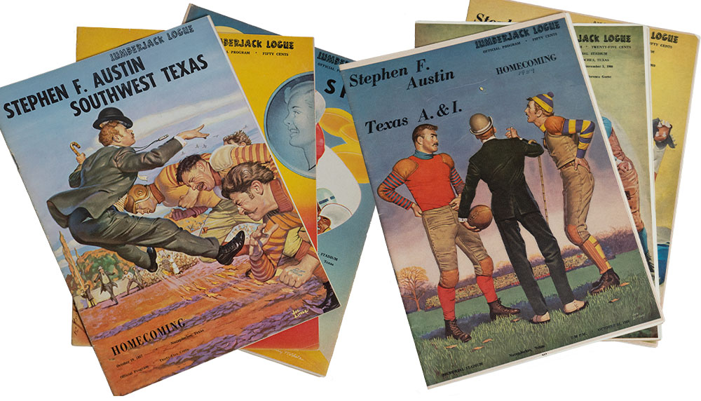 1950's and 1960's football programs