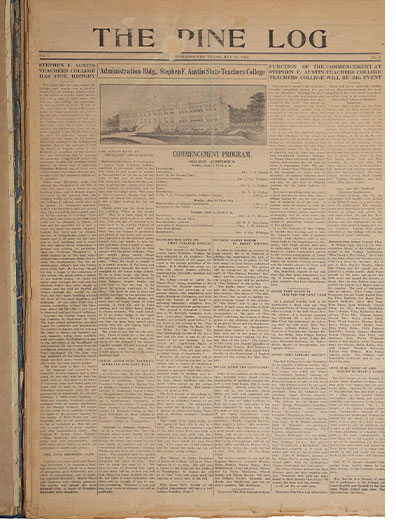 First Edition of The Pine Log