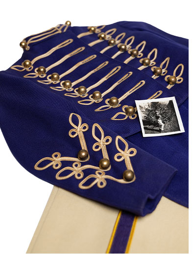 1949 Lumberjack Marching Band Mascot Uniform  