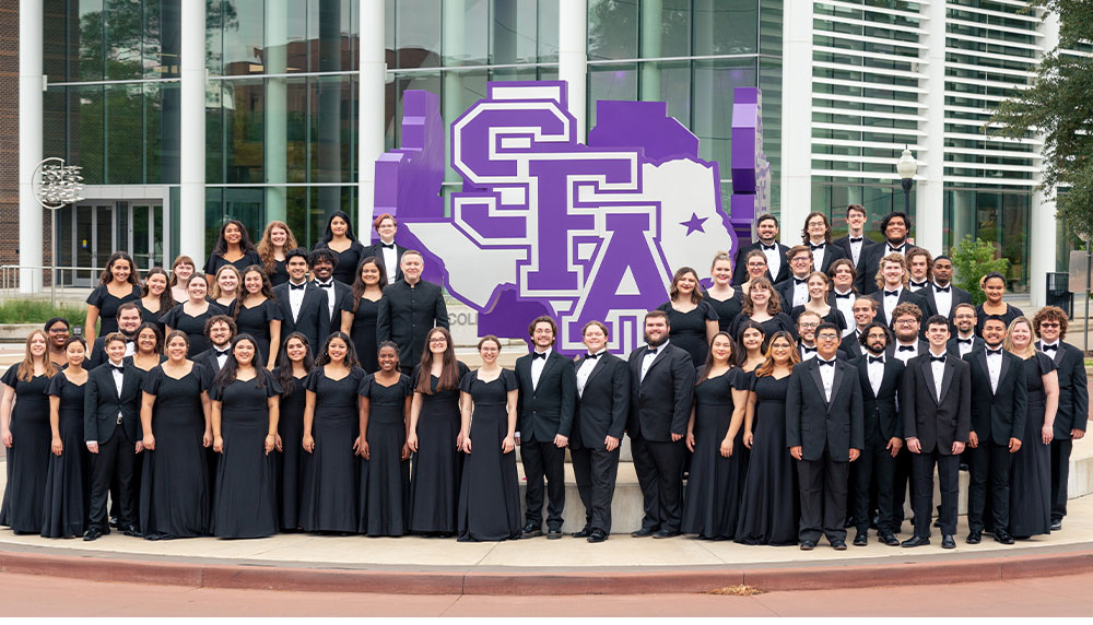 A Cappella Choir group photo