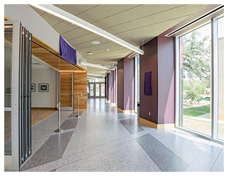 Adams Gallery entrance