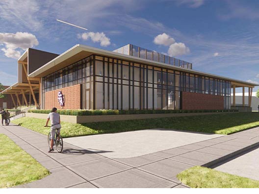 Dining Hall Architectural Rendering