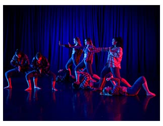 Students performing