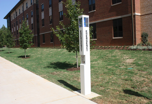 White Call Box