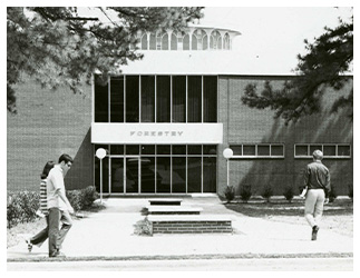 SFA's Forestry Building opened in 1970.