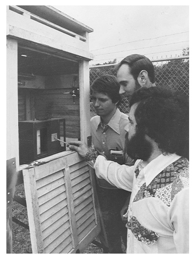 Texas Water Commission collaboration resulted in installation of complex weather station on campus