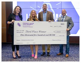 Abbi Williams, Lumberjack Entrepreneurship Competition