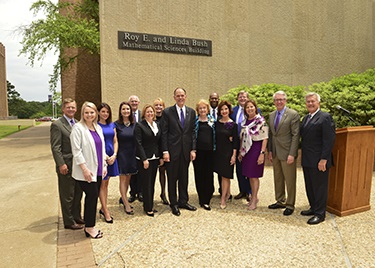 Bush math building naming