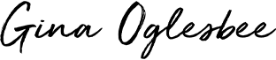 Gina Oglesbee Signature