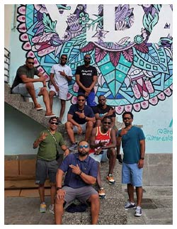 Jay Arthur: The party started 15+ years ago in the piney woods of East Texas. SFA turned strangers into family! From Sports Shack and Club Platinum to Medellin! Lumberjacks love to travel!