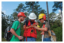 SFA students working