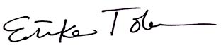 Erika Tolar signature