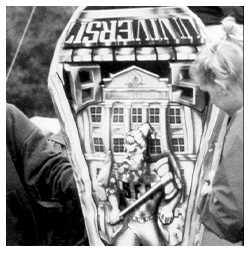 Alumni ring replica, Stone Fort yearbook 2002