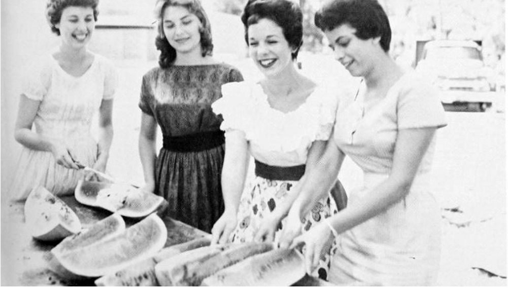 Watermelon Bash, Stone Fort yearbook 1961